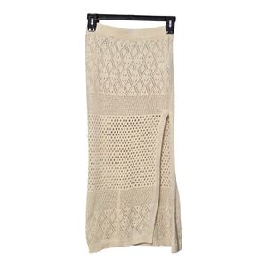 Floris Crochet Cover Ups Midi Skirt